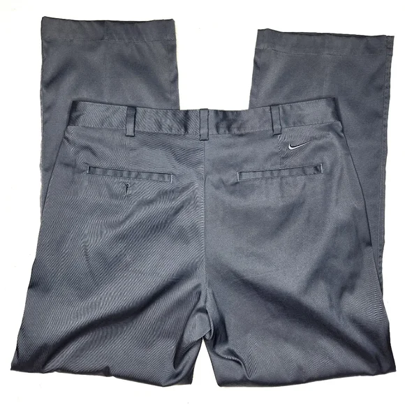 Nike Dri Fit Men's Gray Golf Pants 34x30 - Picture 2 of 3